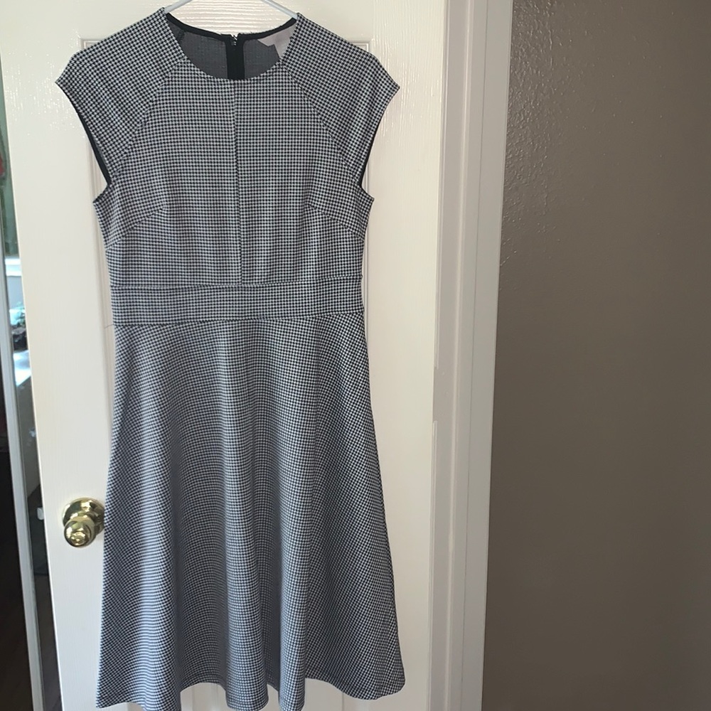 H&M houndstooth dress